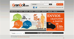 Desktop Screenshot of grangolf.com